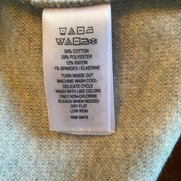 Tahari Light Gray Bell Sleeved Dress - Picture 11 of 11